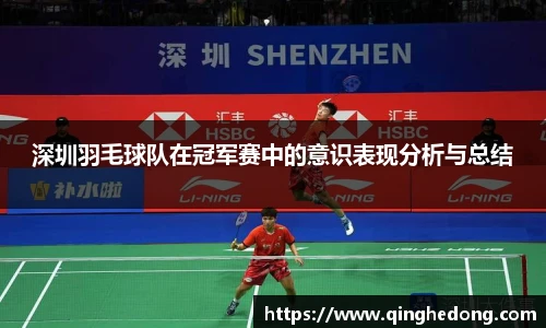 深圳羽毛球队在冠军赛中的意识表现分析与总结